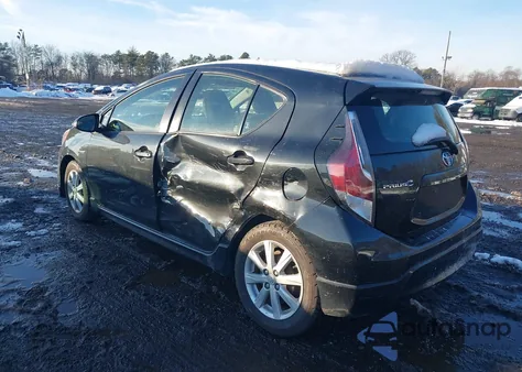 2017 Toyota Prius C Three from USA, damaged, VIN JTDKDTB33H1591680